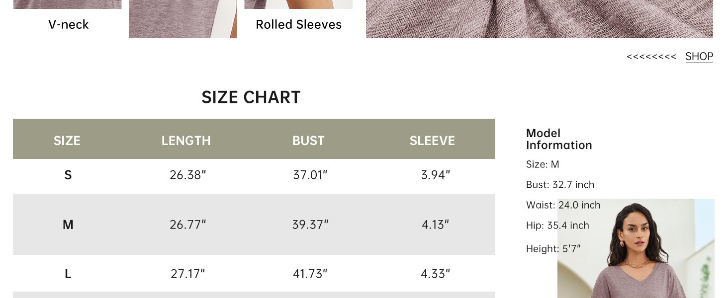 basic tees for women