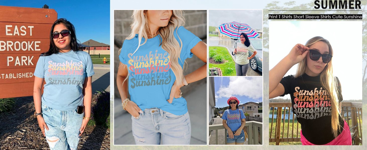 t shirts for women summer