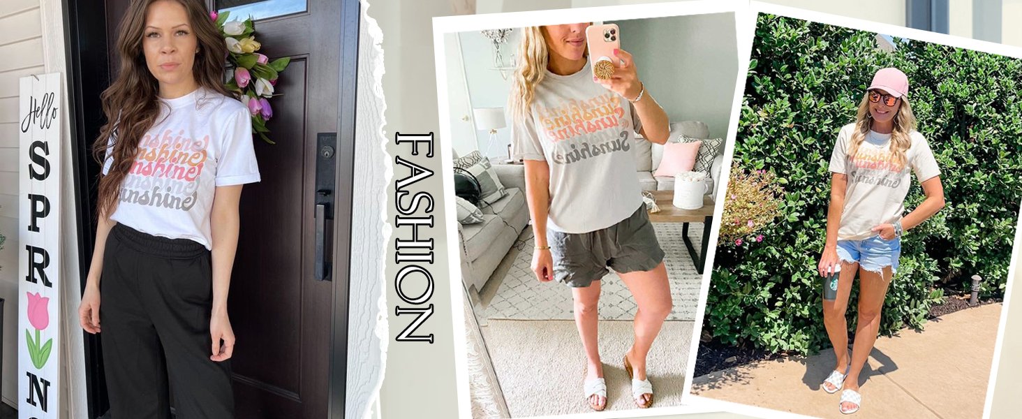 t shirts for women summer