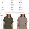 Women Tops Casual Basic T Shirts Loose Fit Crewneck Short Saonta Summer Outfits