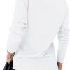 61XK80Na89S._AC_SL1500 Women's Button Down Crew Neck Long Saonta Soft Knit Cardigan Sweaters