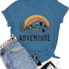 Women Mountain Adventure Workout Tanks Hiking Camping Graphic Athletic Saonta Funny Tee Tops