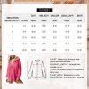 Womens Waffle Knit Shacket Jacket Casual Long Saonta Button Down Shirts Dressy Blouses Tops