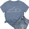 Women Mountain Adventure Workout Tanks Hiking Camping Graphic Athletic Saonta Funny Tee Tops
