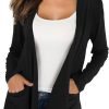 Cardigans for Women Loose Casual Long Saontad Open Front Breathable Cardigans with Pockets