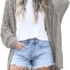 Lightweight Summer Cardigan for Women Spring Netted Crochet Knit Cardigans Sweaters