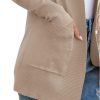 Women's Cardigans with Pockets Casual Lightweight Open Front Cardigan Sweaters for Women (S-2XL)