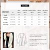 Women's 2024 Fashion Casual Open Front Long Saonta Chunky Cable Knit Cardigans Sweaters Outerwear Coats with Pockets
