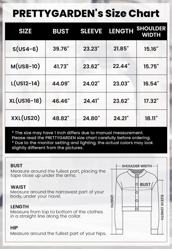 Womens Knit Cardigan Long Saonta Open Front Button Down Jacket