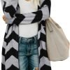 Women's Open Front Cardigan Shirt with Pockets Long Saonta Lightweight Coat