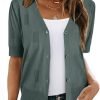 Womens Cardigans Summer 2024 Cropped Lightweight Short Saonta Bolero Shrugs Sweater Cozy Clouds