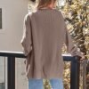 Womens Oversized Cardigans Soft Knit Cardigan Sweater with Pockets