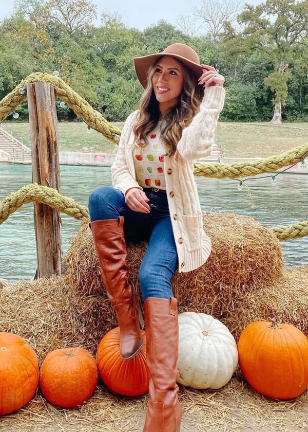 Womens Open Front Cardigan Fashion Button Down Cable Knit Chunky Outwear Coats