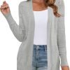 Women's Sweaters Boho Long Saonta Open Front Chunky Cable Knit Cardigan
