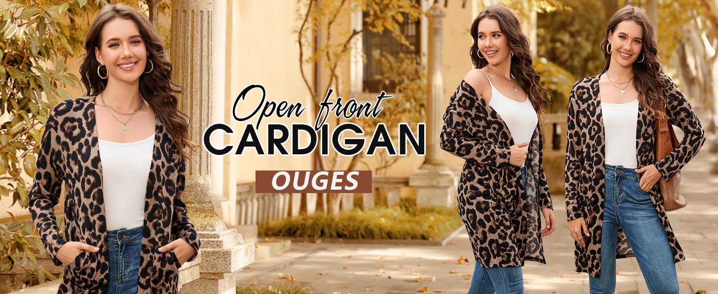 Leopard cardigan