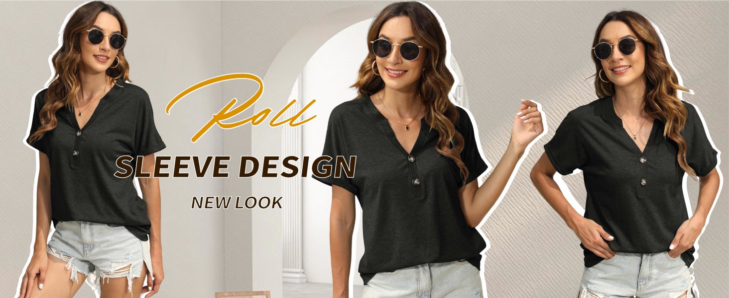 Womens Tshirts Crew Neck Short Saonta Seam Detail Raglan Saonta Tops Tee