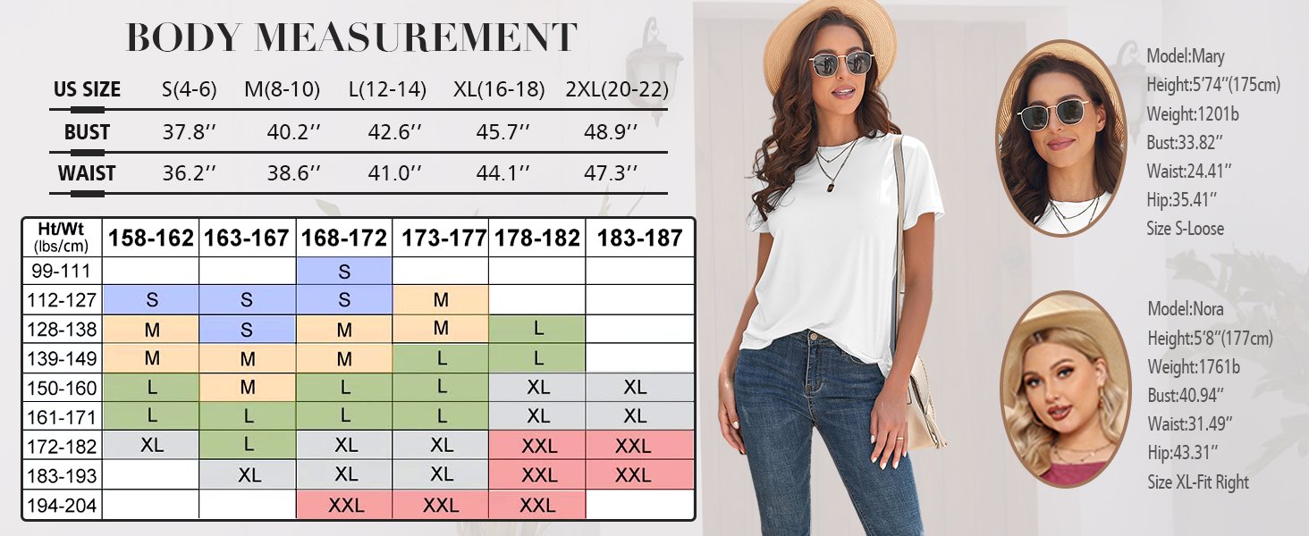 Basic White T Shirts for Women UPF 50+