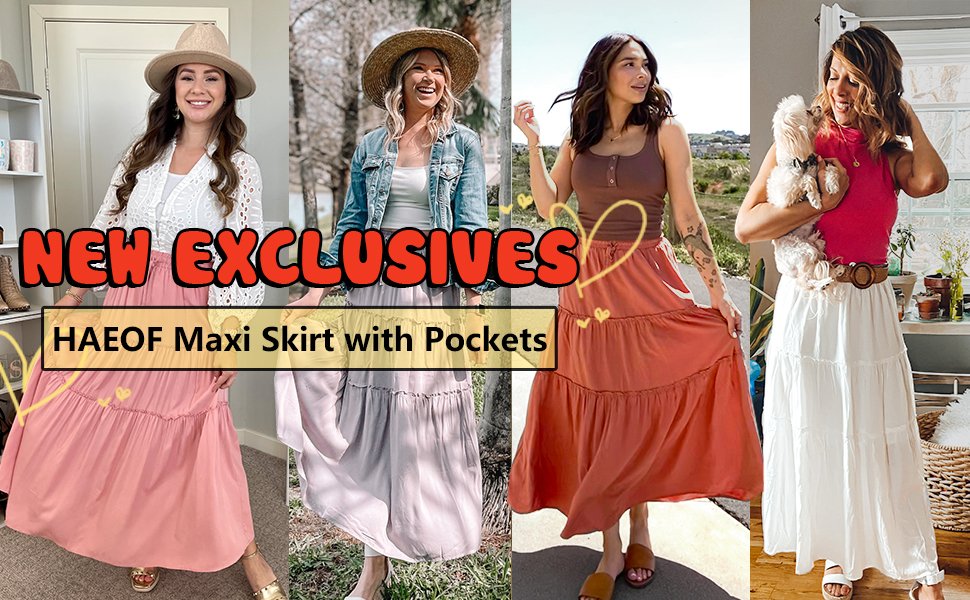 Summer Maxi Skirts