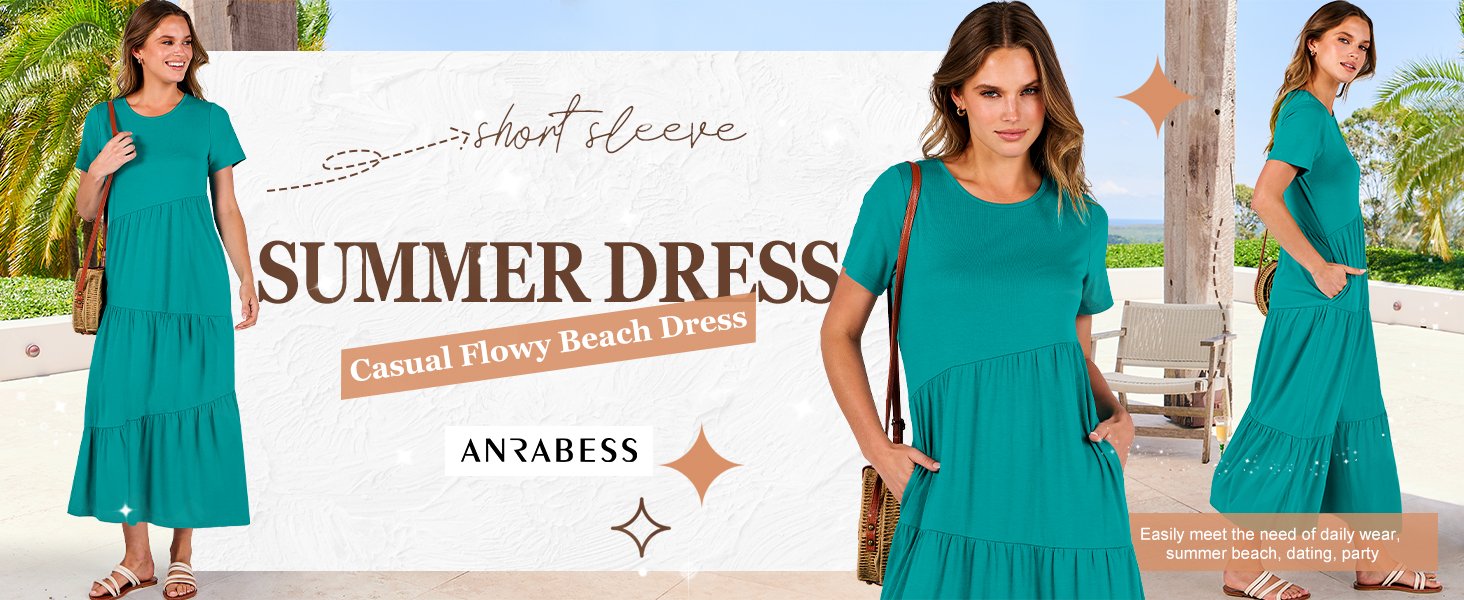 Flowy Asymmetric Tiered Maxi Dress