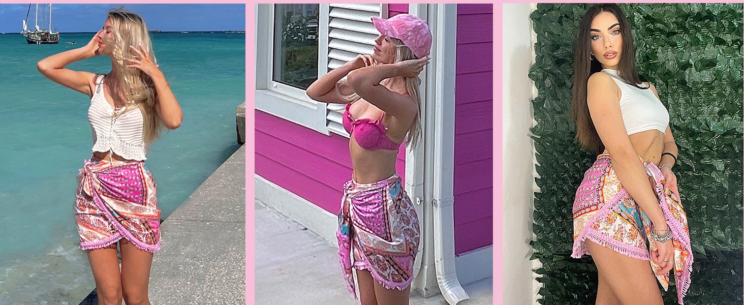 paisley skirts for women