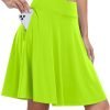 Saonta  Knee Length Skorts Skirts for Women 2024 Summer High Waisted Golf Tennis Skirt Casual Travel Built-in Shorts Clothes
