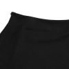 Saonta  Women's Split Hem Zipper Side Bodycon Mini Skirt