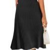 Saonta  Women's V Neck Ribbed Knit Midi Dress Short Sleeve Button Elegant Bodycon Sweater Dresses
