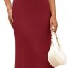 Saonta  Women's V Neck Ribbed Knit Maxi Dress Button Short Sleeve Slim Fit Bodycon Sweater Dress
