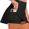 Saonta  Women's Tennis Golf Skirts High Waisted with Pockets Inner Shorts for Athletic Skorts Sports Running Pickleball