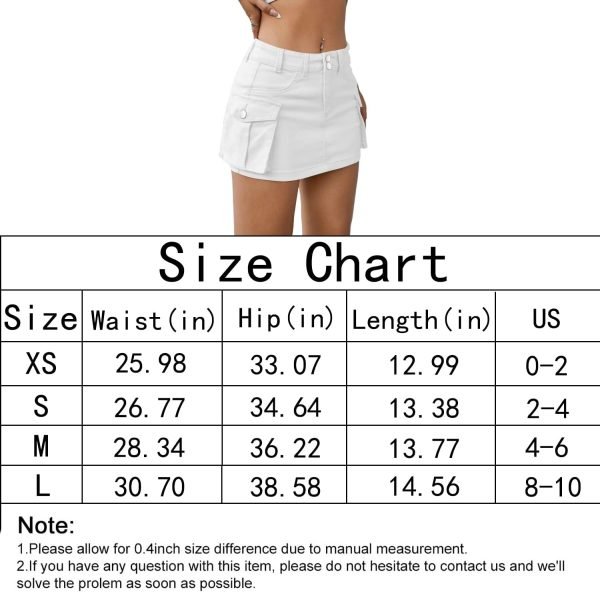 Low Waist Saonta  Skirt Women Button Mini Saonta  Denim Skirt with Pocket Mini Skirt