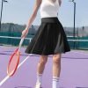Saonta  Knee Length Skorts Skirts for Women 2024 Summer High Waisted Golf Tennis Skirt Casual Travel Built-in Shorts Clothes