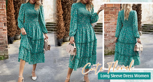 Floral midi dress for women blush pink dress for women Dresses for women 2023 wedding guest