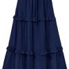 Saonta  Women's Long Summer Skirt 2024 Elegant High Waist Cocktail Party Wedding Guest Dress Flared A-Line Midi Skirts