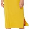 Saonta  Women's Pull-On Knit Midi Skirt (Available in Plus Size)