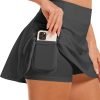 Saonta  Women's Tennis Golf Skirts High Waisted with Pockets Inner Shorts for Athletic Skorts Sports Running Pickleball