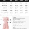 Saonta Women's 2024 Summer Short Puff Sleeve Crewneck Smocked Floral Lace Flowy A Line Tiered Maxi Dresses