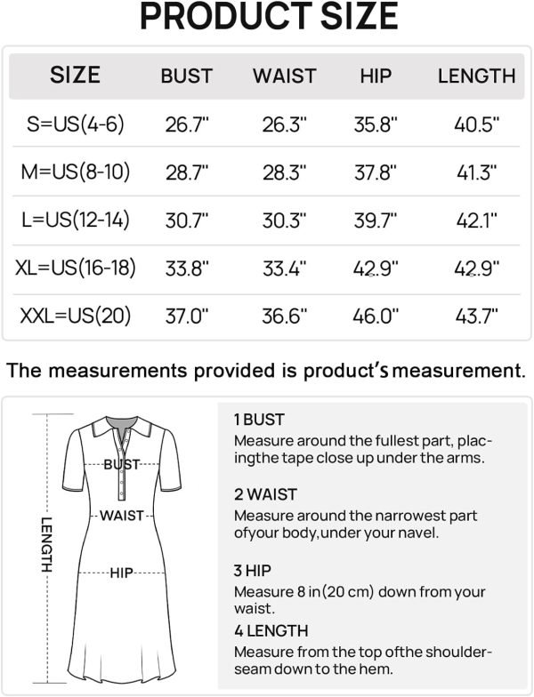 Saonta  Women's V Neck Ribbed Knit Midi Dress Short Sleeve Button Elegant Bodycon Sweater Dresses