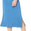 Saonta  Women's Pull-On Knit Midi Skirt (Available in Plus Size)