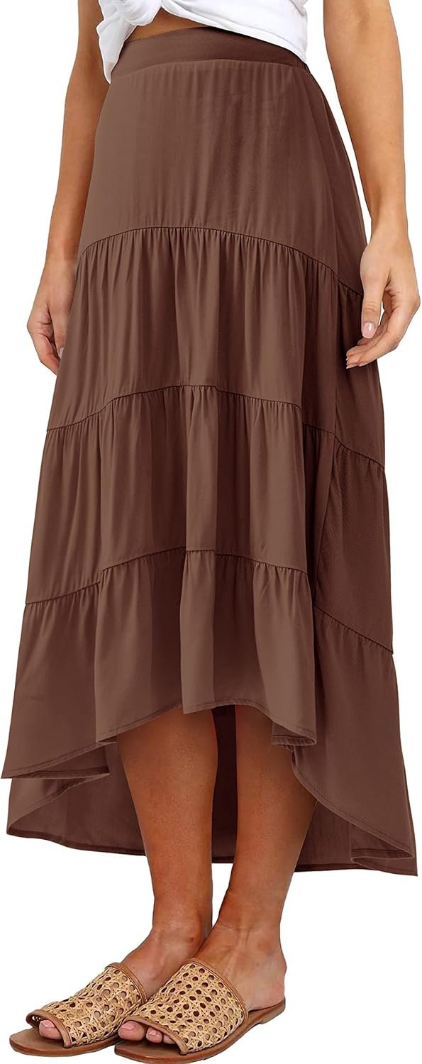 71q0gJN85oL._AC_SL1500 Saonta Womens A Line Maxi Skirt