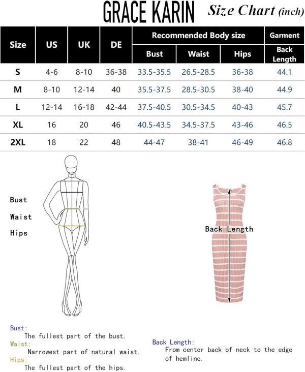 Saonta  Womens 2024 Summer Striped Dress Sleeveless Knitted Midi Bodycon Dresses Tank Ribbed Sweater Beach Dress