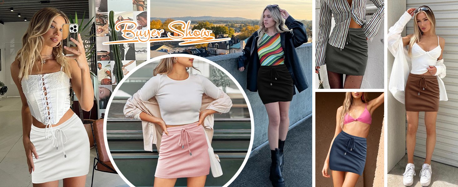 Women's Casual Mini Skirt