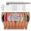 Womens Saonta  Skirt Y2k High Waisted Pencil Mini Skirts for Women Sexy Trendy Short Side Drawstring Ruched Bodycon Cute Skirts