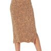 Saonta  Women's Pull-On Knit Midi Skirt (Available in Plus Size)