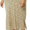 Saonta  Women's Pull-On Knit Midi Skirt (Available in Plus Size)