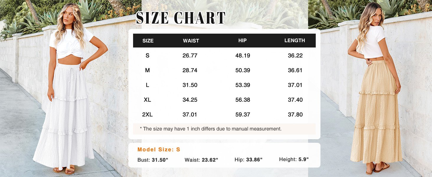 Beach resort outfits for women 2024 Long skirts for women summer High waisted long skirt party club