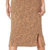 Saonta  Women's Pull-On Knit Midi Skirt (Available in Plus Size)