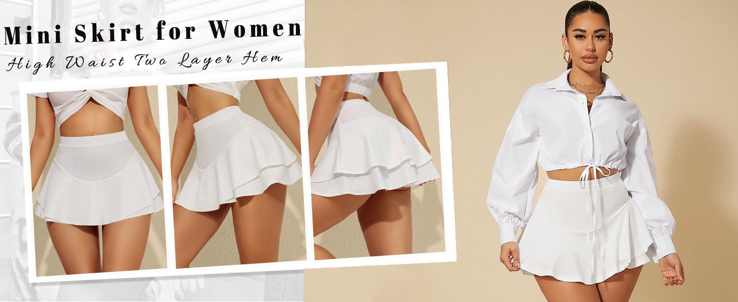 sexy short skirt for women 