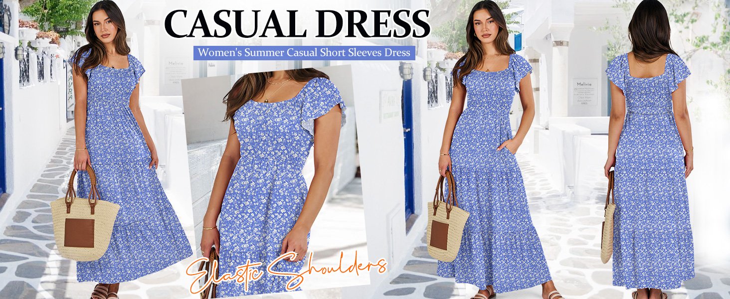 Saonta Summer Casual Dress