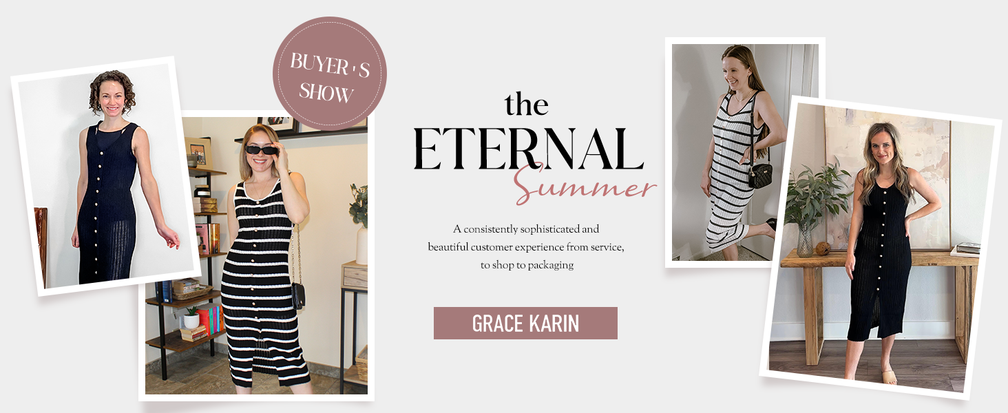 Summer Casual Midi Dresses