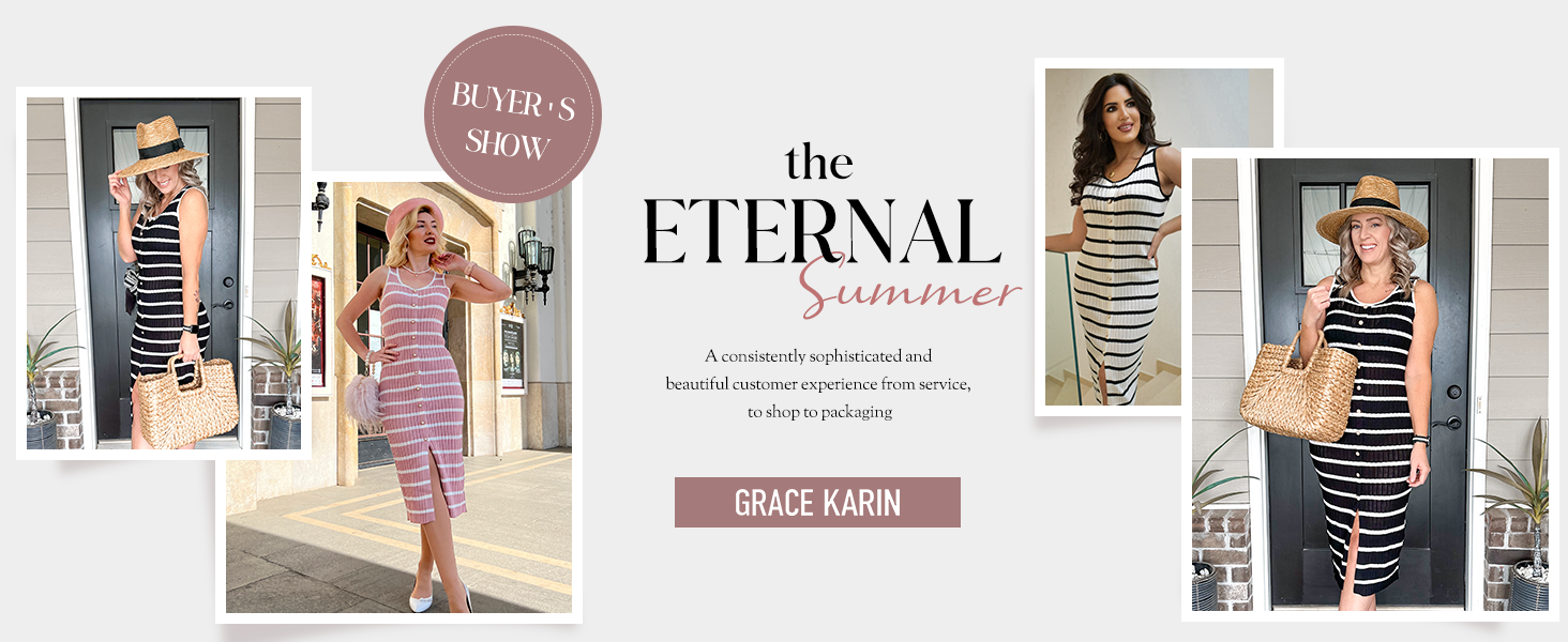 Summer Casual Midi Dresses